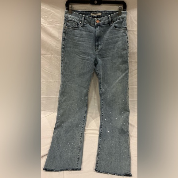 Fidelity Denim Vintage Blue Crystal Jeans. Size 28 - Picture 1 of 9